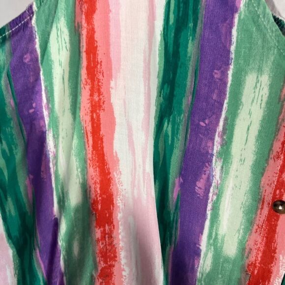 Umgee rainbows are bright high low top 1X - Picture 4 of 7